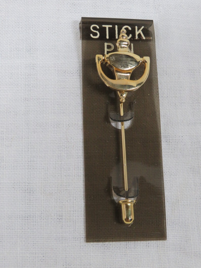 Door Knocker Stick Pin Retro nos Vintage