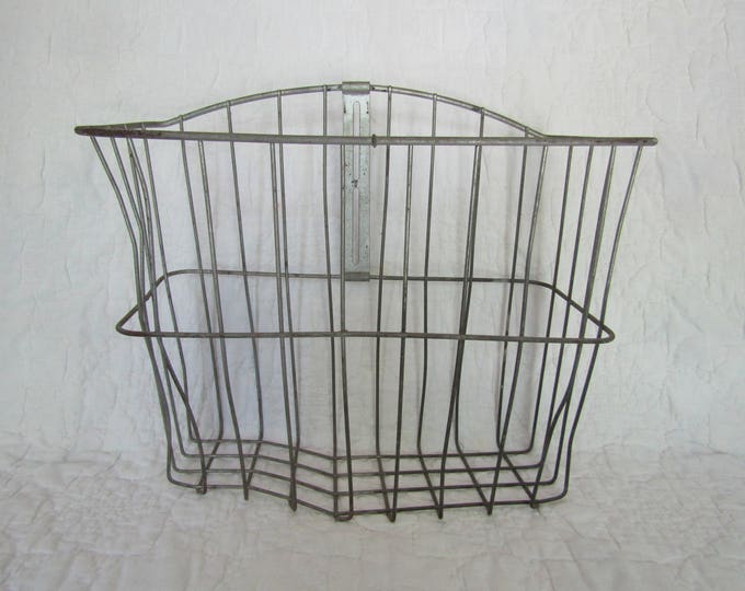 Vintage Wire Bike Basket Etsy