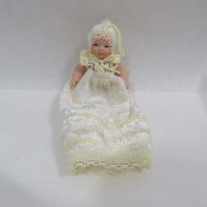 Doll Bisque Porcelain Jointed vintage collectible toy