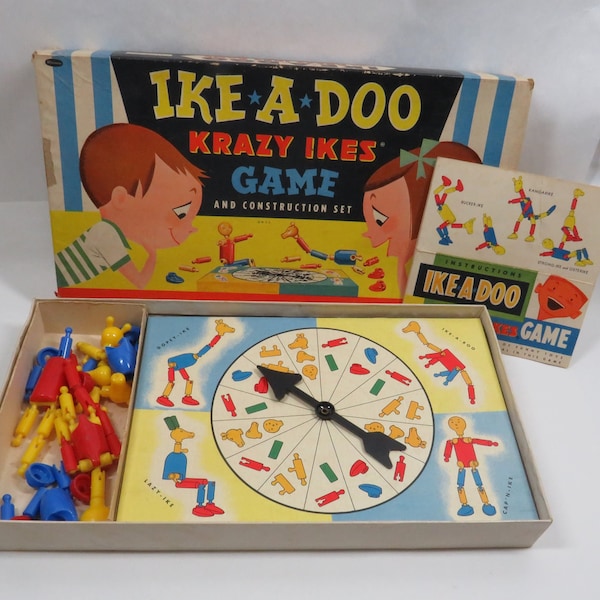 Game Ike A Doo Mid Century Vintage