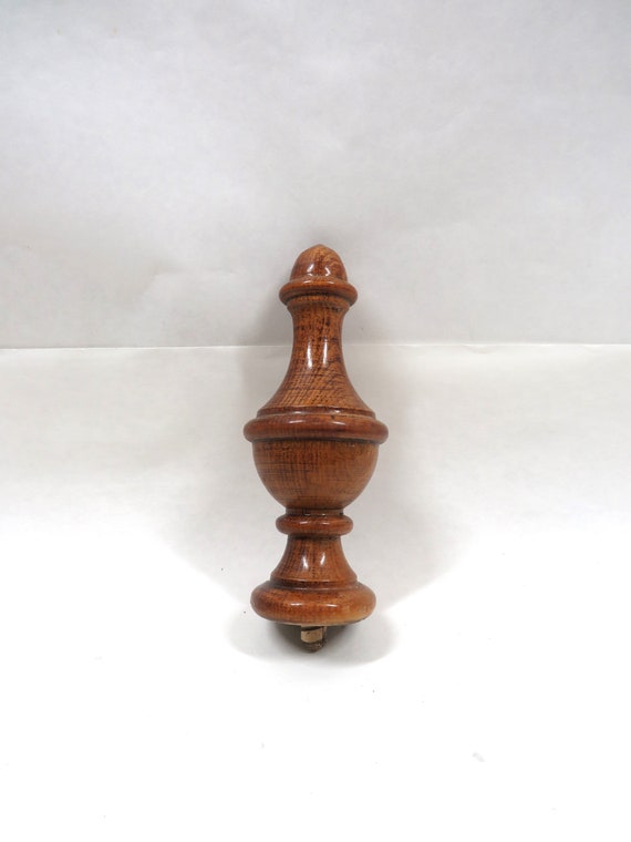 Wood Finial Furniture Ornate Vintage Salvage Etsy