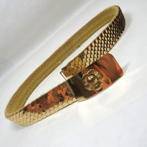 Vintage Gold Fish Scale Belts - Etsy display picture 3