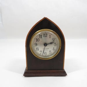 Seth Thomas Uhr 4 Jewels Mantle Kathedrale Vintage Sammlerstück