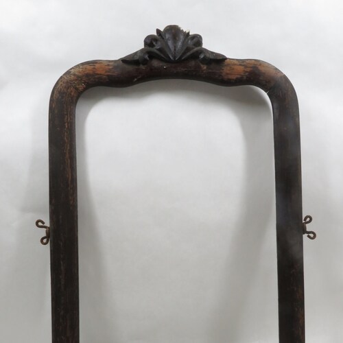 Wood Mirror shops Frame Antique not perfect
