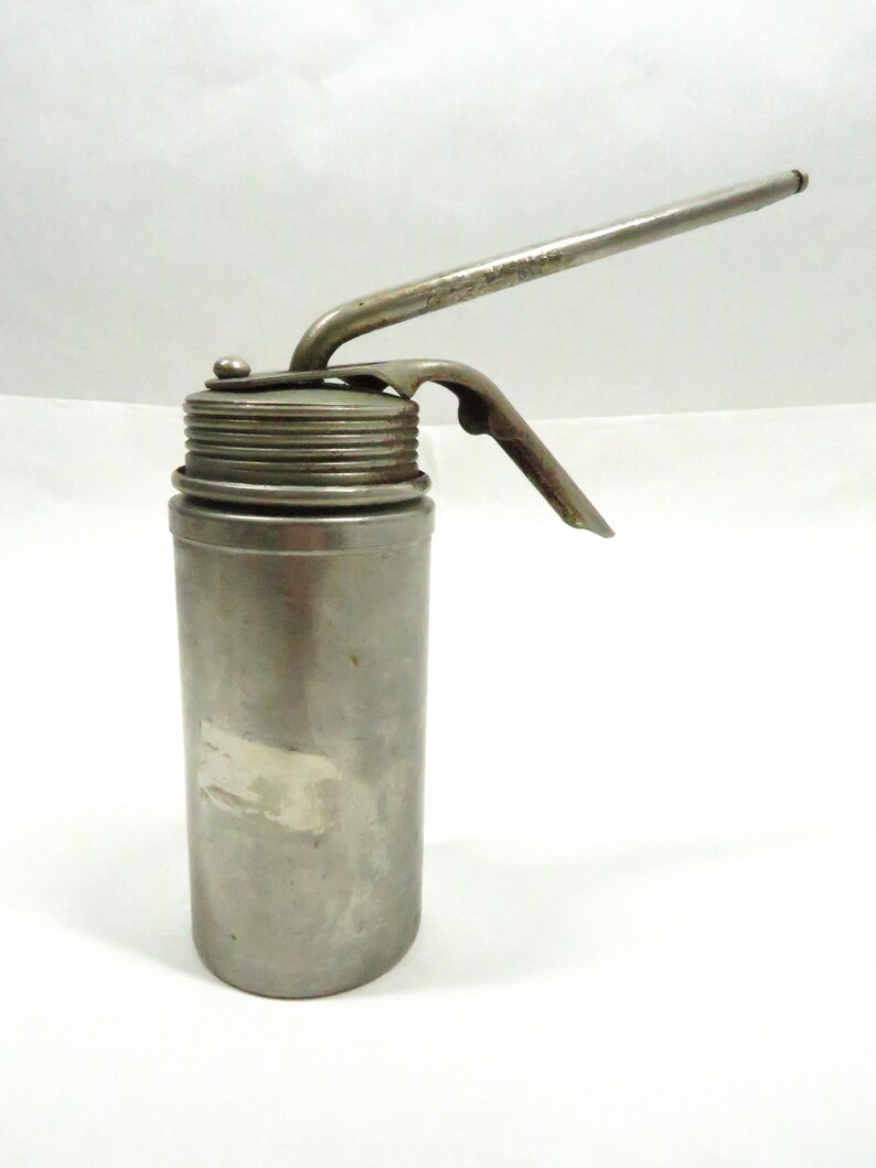 Trigger Oil Pump Can Hand Tool Vintage Etsy