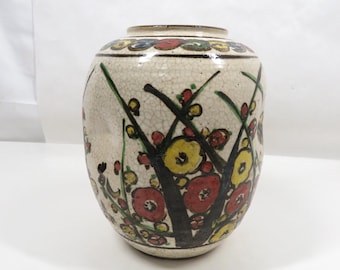 Pottery Jar Vase Home Decor Vintage Storage collectible