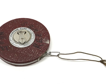 Tape Measure 100' Lufkin metal Vintage