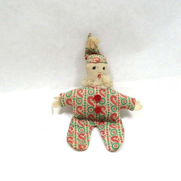 Cloth Finger Puppet Handmade Vintage collectible