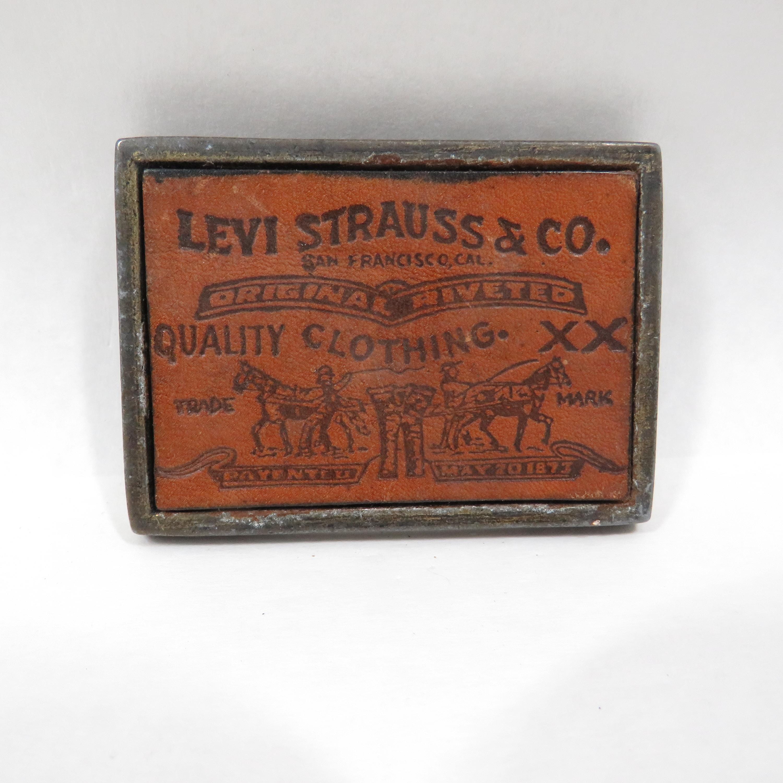Levi Strauss & Co. オリジナルリベット バックル Levi's リーバイス Levi Strauss & Co. ベルトバックル - メルカリ