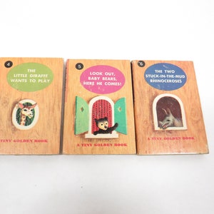 3 kleine goldene Bücher Vintage Kinderbuch 1948