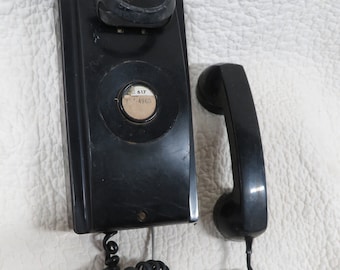 Telephone Wall Mount Western Electric Vintage