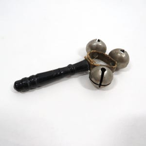 Bells Baby Rattle Antique collectible toy