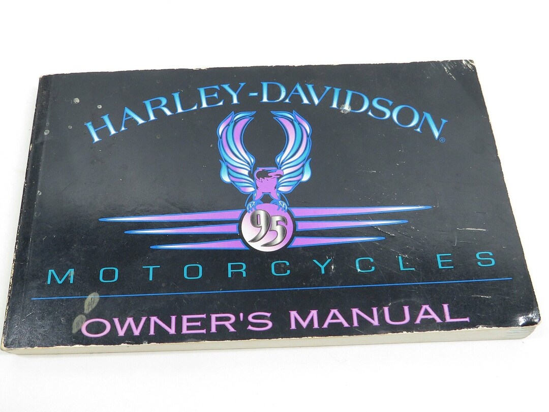Harley Davidson Owners Manual Vintage 1994 Etsy