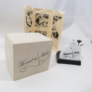 Needle Threader Vintage sewing craft notion