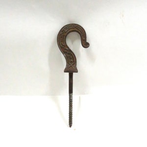Hook Eastlake design Large Antique