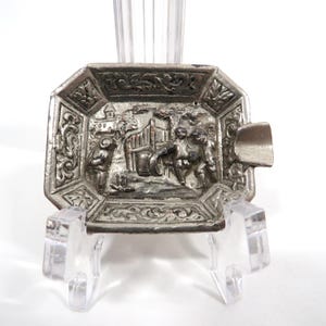 Metal Ashtray Vintage home Collectible storage tray