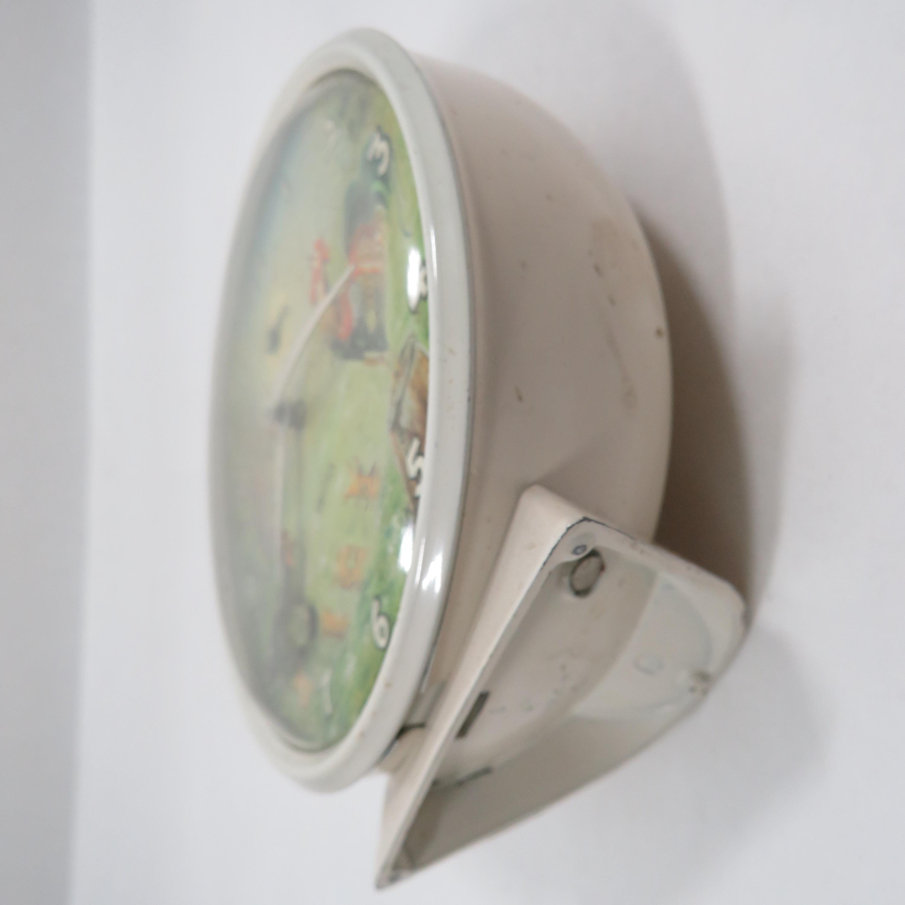 Smiths Alarm Clock Mid Century Vintage Farm Scene - Etsy