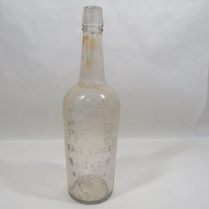 Petts whiskyflesglas antiek verzamelobject
