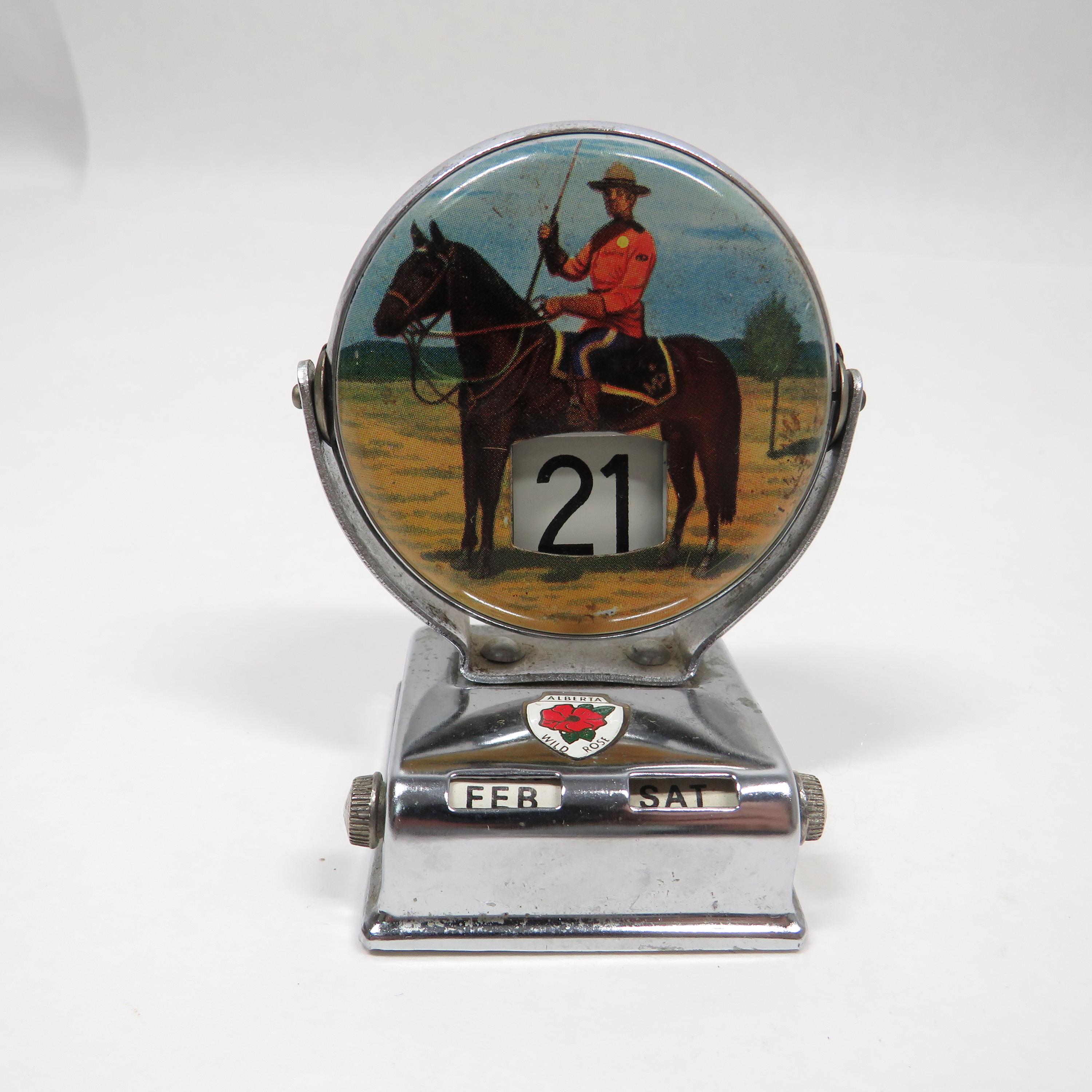 Vintage Metal Perpetual Flip Calendar - Etsy