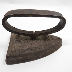 Sad Iron Primitive Antique Forged
