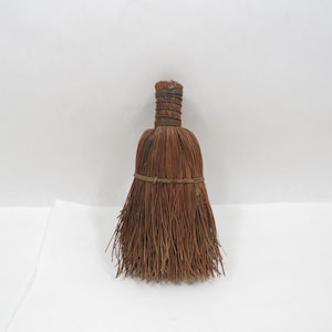 Dust Broom Straw Vintage small cleaning item