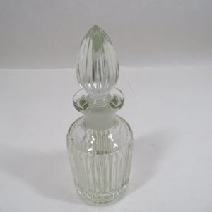 Glass Perfume Bottle Vintage Vanity collectible
