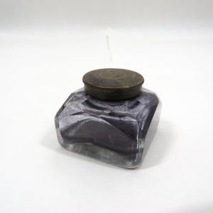 Inkwell Cut Glass Vintage collectible desk / office