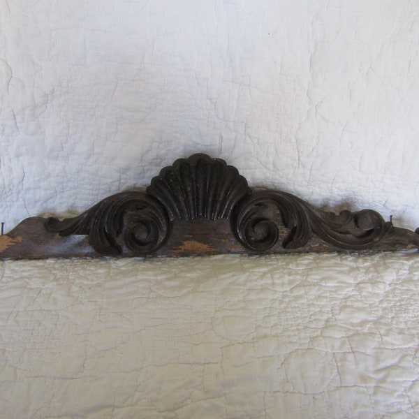 Vintage Wood Salvage Architectural Furniture Molding not perfect