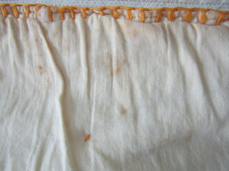 Vintage Crib Quilt Butterflies Appliqued Not Perfect More than likely a Cutter SALE