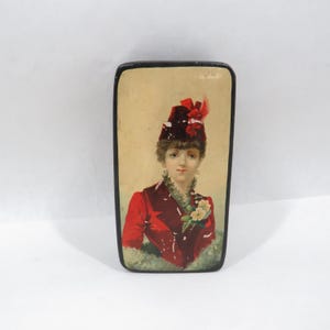 Wood Storage Box Antique collectible storage