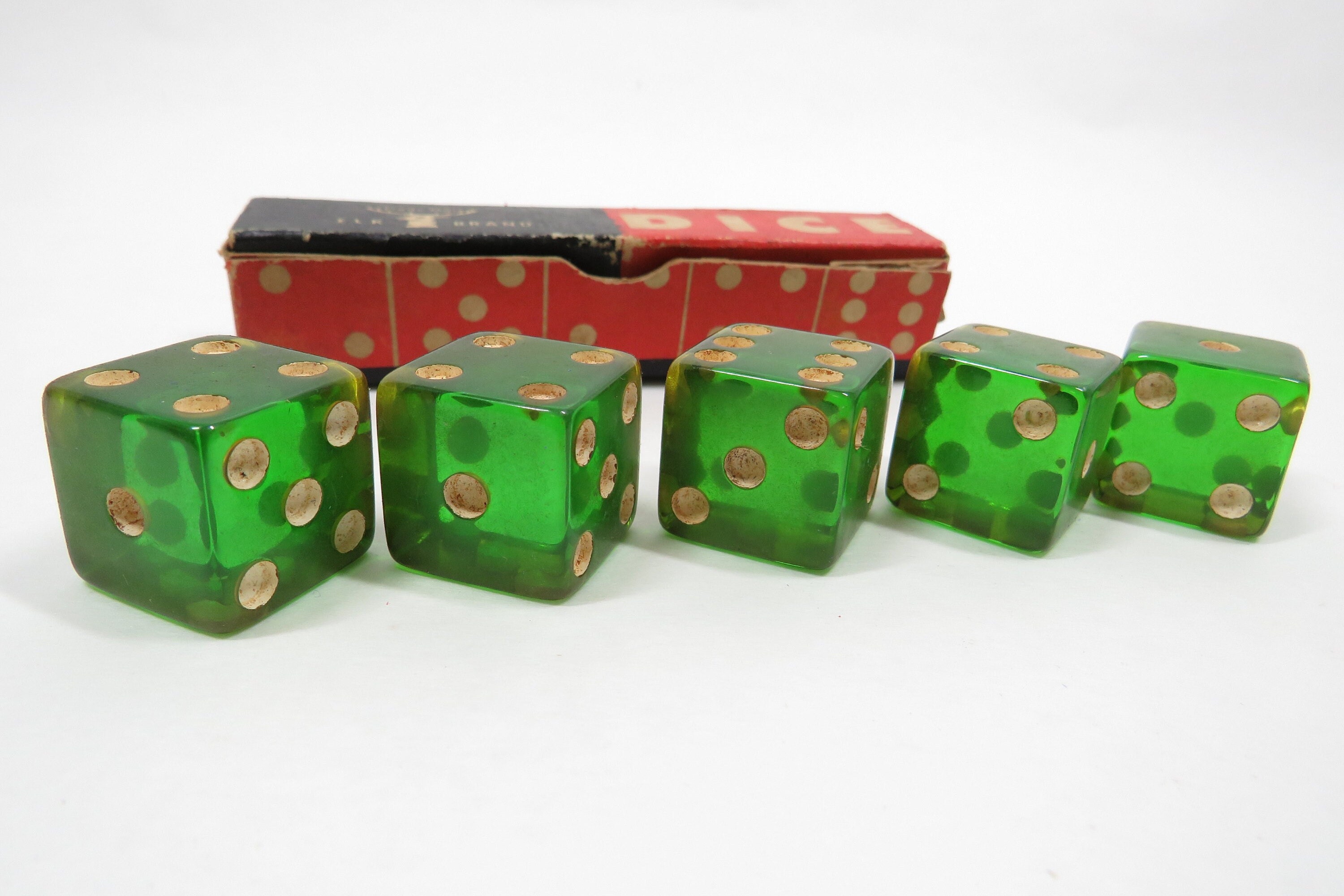 Fußball Tippwürfel Set – 5 Stück, 20-seitig, Grün/schwarz, 24 Mm Durchmesser, Für Tipprunden & Partys