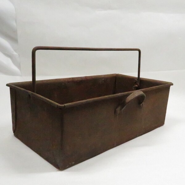 Metal Storage Bin Etsy