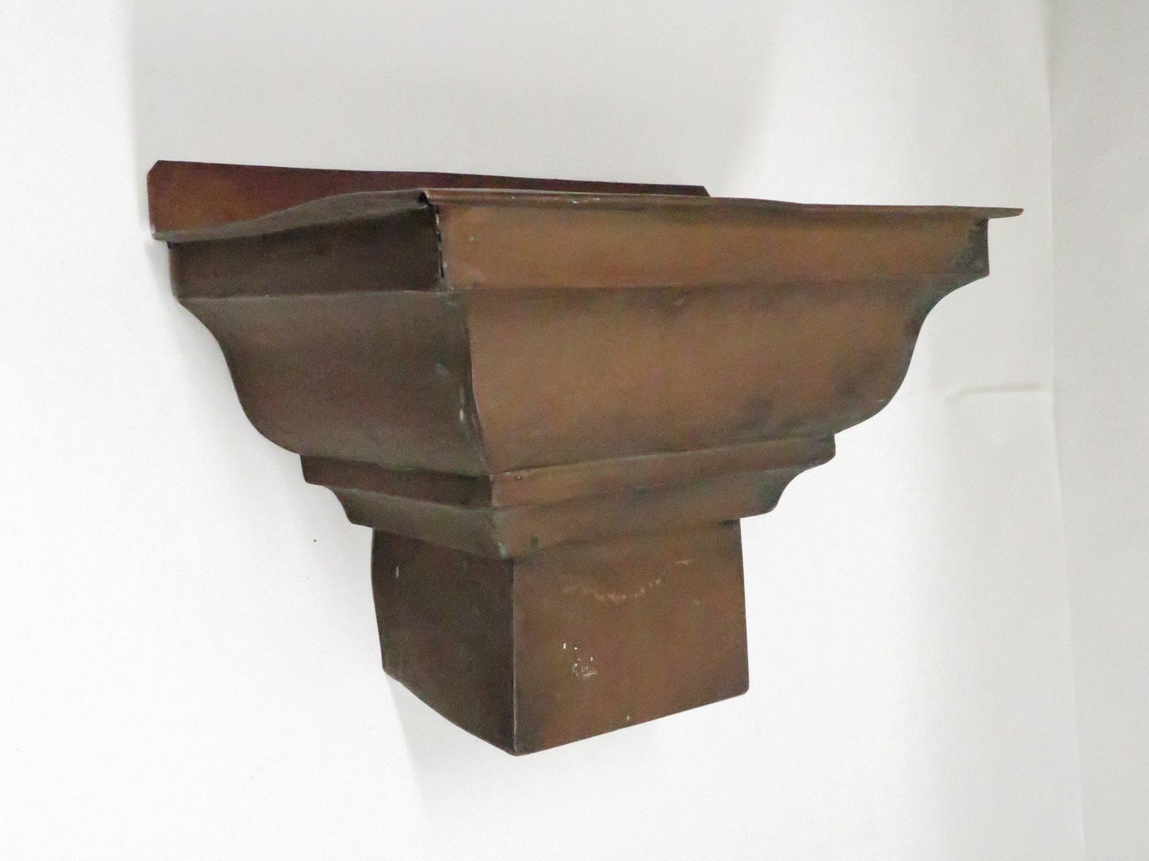 銅製建築廃材の雨樋部品アンティーク - Etsy 日本