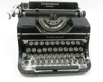 アンティークのレトロなUNDERWOOD STANDARDタイプライター $_12.JPG?set_id=880000500F
