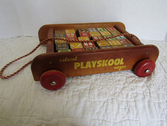 playskool wagon
