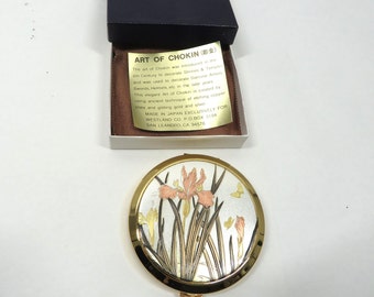 Compact Mirrored powder NOS Vintage in box