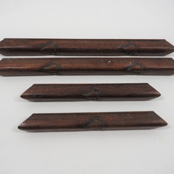 4 Vintage Wood Moldings Vintage Salvage