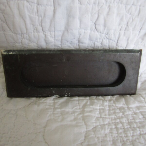Vintage Letter Mail Slot Brass Architectural Salvage SALE