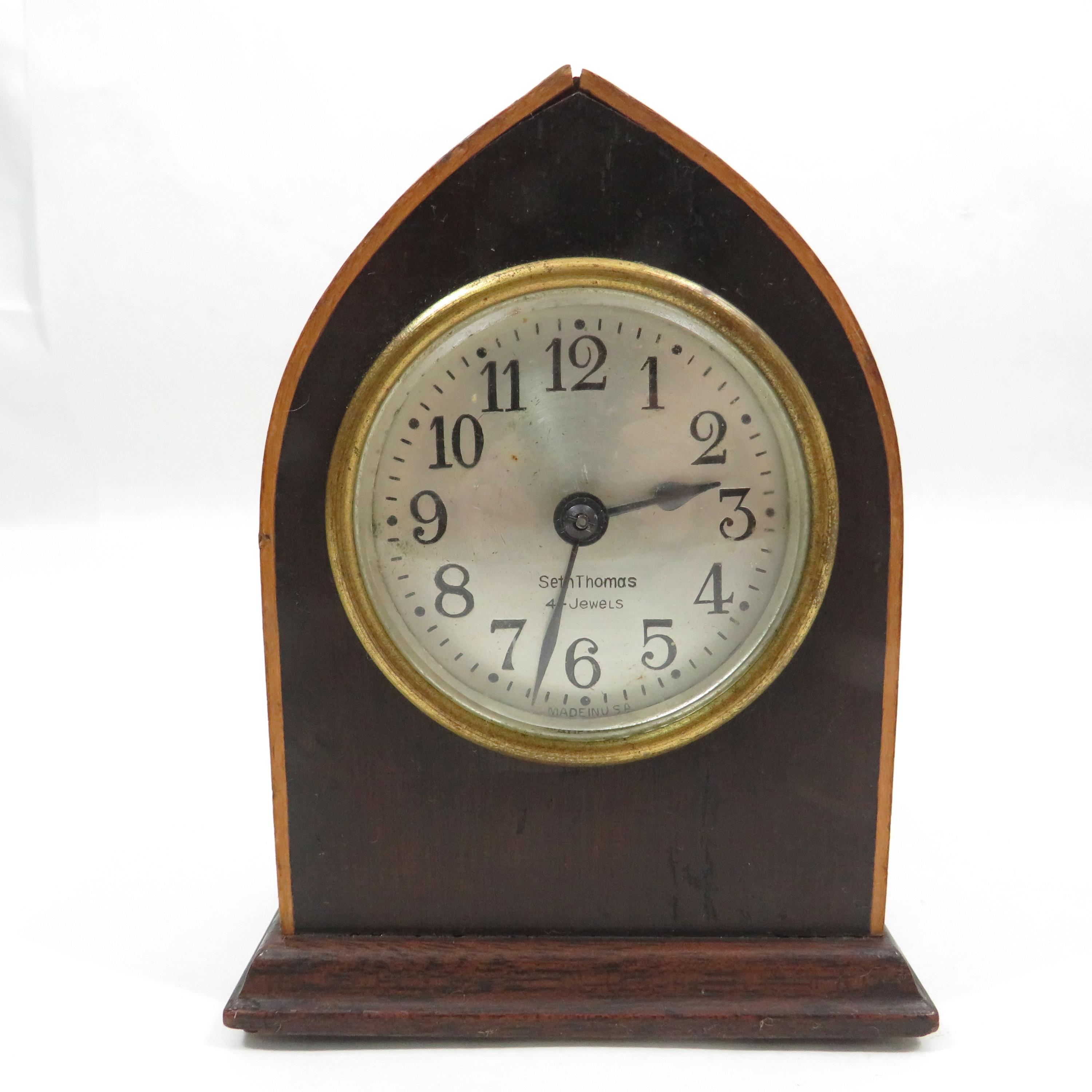 Seth Thomas Clock 4 Jewels Mantle Cathedral Vintage Collectible - Etsy