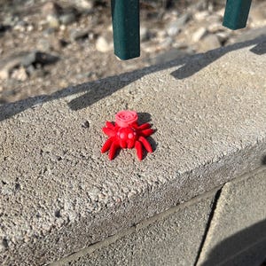 Rose Spider - Articulated & Flexible 3D Printed Animal