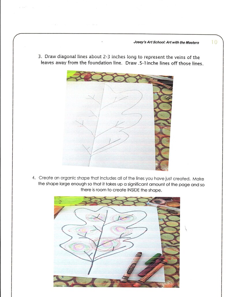 Pre K Art Lessons