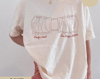 Custom Bachelorette Shirt Seashell Bikini Design, Beach Bach Party Tee, Bride Club Shirt, Last Splash Coastal Bridesmaid Gift T-Shirt