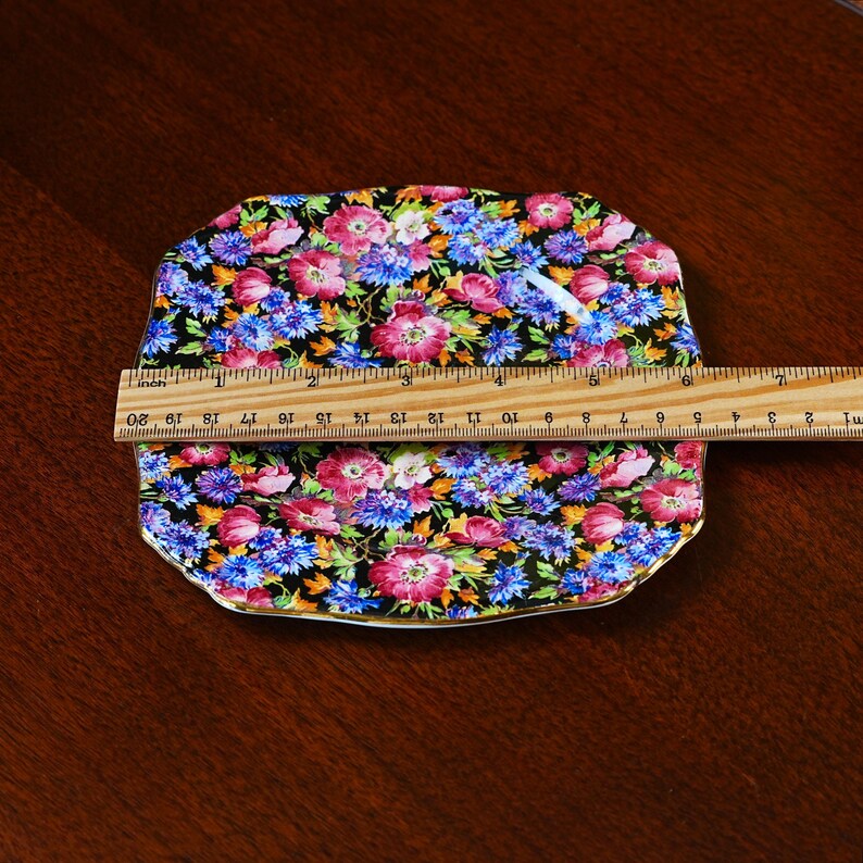 Vintage Royal Winton “majestic” Chintz Dessert Plate – Grimwades ...