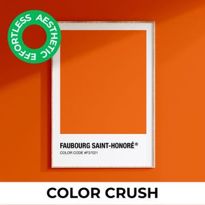 Home Wall Decor Faubourg Saint-Honoré Color Palette Poster - Printable Wall Art -  Swatch Wall Art Print - Poster for Interior Design