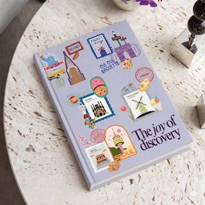 Custom Travel Journal – Adventure Time, Travel Accessories, Travel Scrapbook, Travelers Notebook | Travel Book, Memory Book, Adventure Book