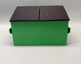 3D Printed Dumpster Fire Desk Organizer