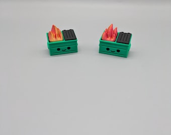 Dumpster Fire Fidget Clicker