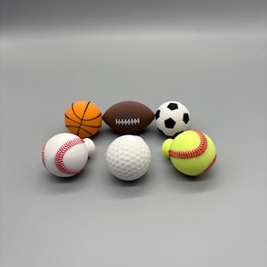 Assorted Sports Themed Drawer Pulls // Dresser Knobs