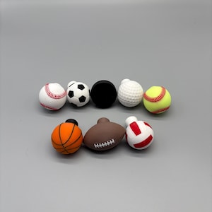 Assorted Sports Themed Drawer Pulls // Dresser Knobs