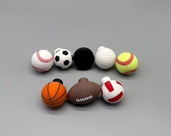 Assorted Sports Themed Drawer Pulls // Dresser Knobs